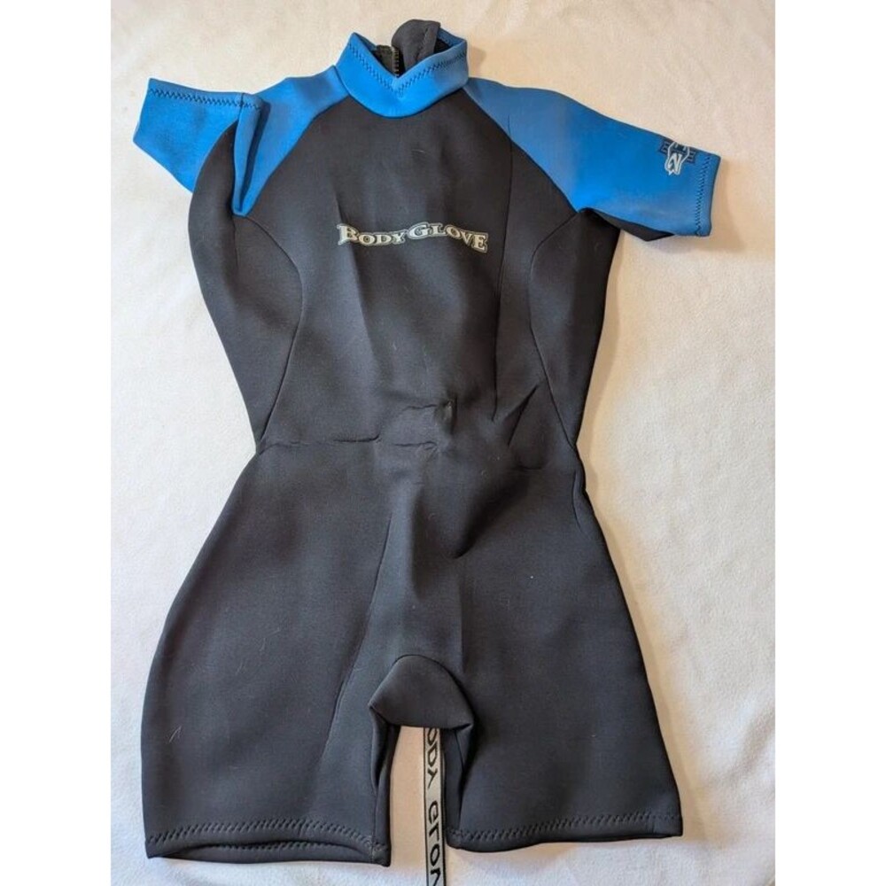 Body Glove Women’s Shorty Wetsuit Black Blue Short Sleeve